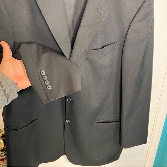 Hugo boos wool man’s jacket made in the USA - Picture 3 of 12